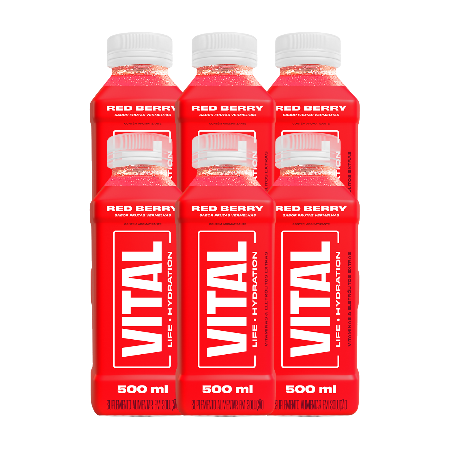 VITAL HYDRATION DRINK - BERRY PACK (6un)