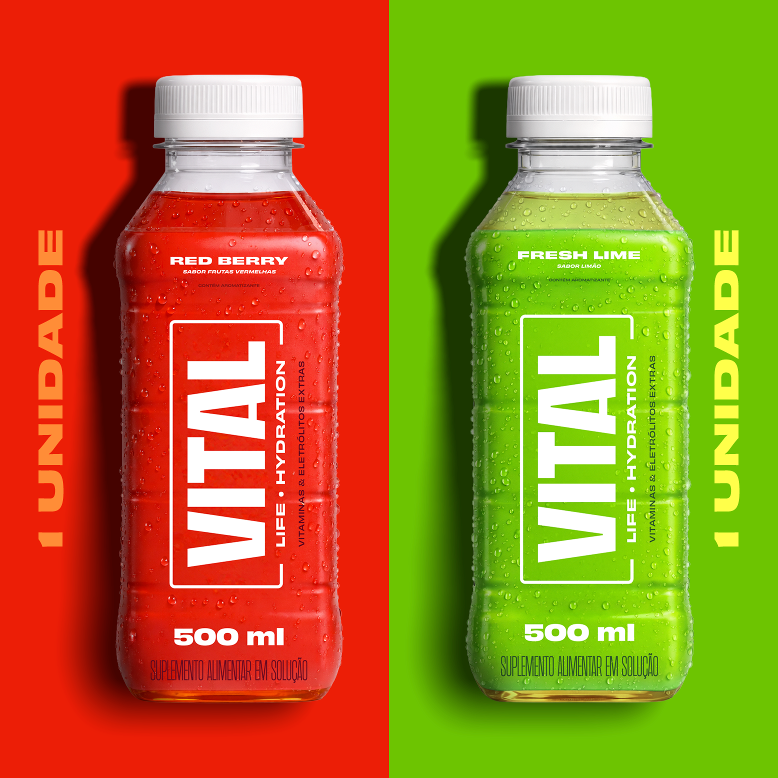 VITAL HYDRATION - Bebida Isotônica - Combo Duplo (2 unidades)