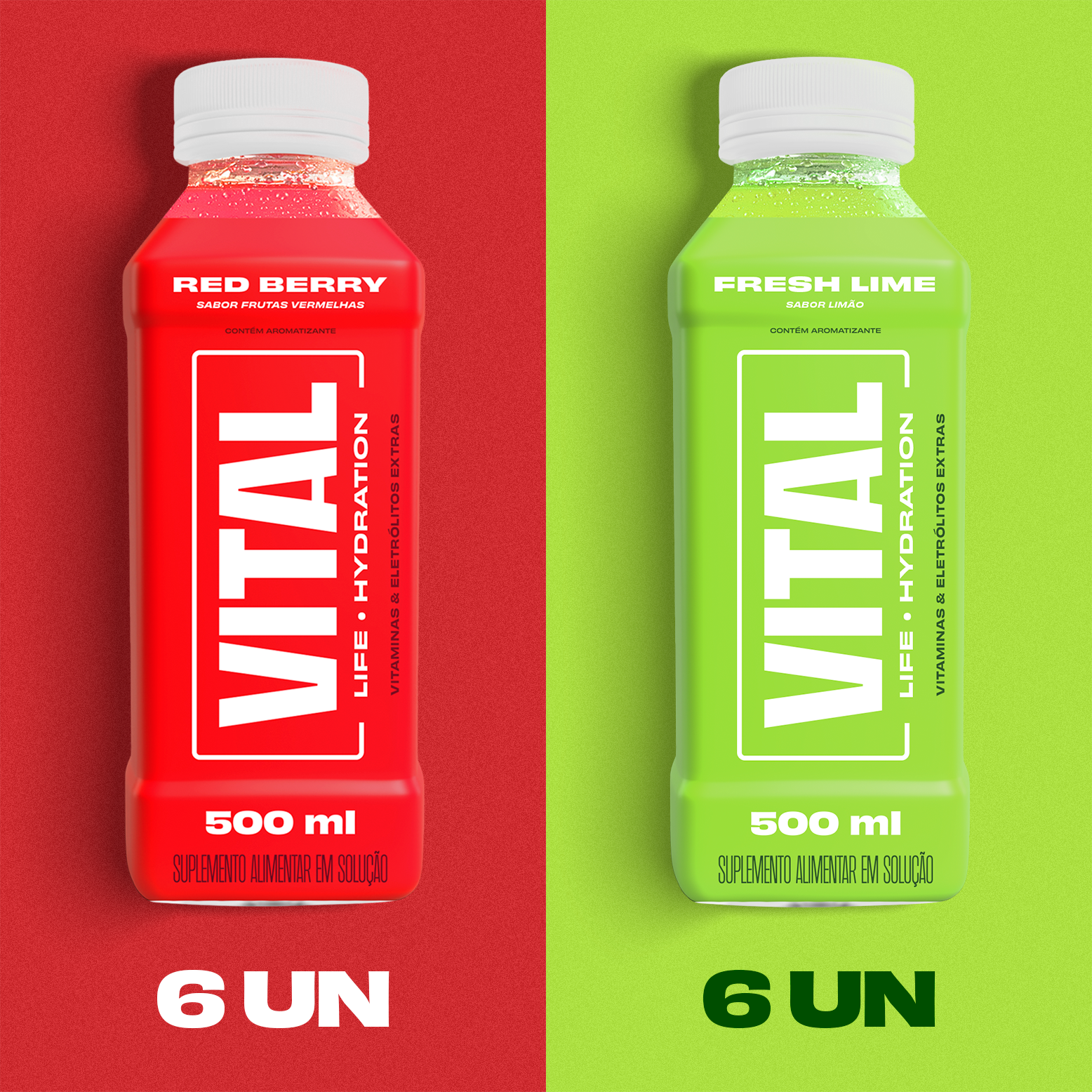 VITAL HYDRATION DRINK - MIX PACK (12un)