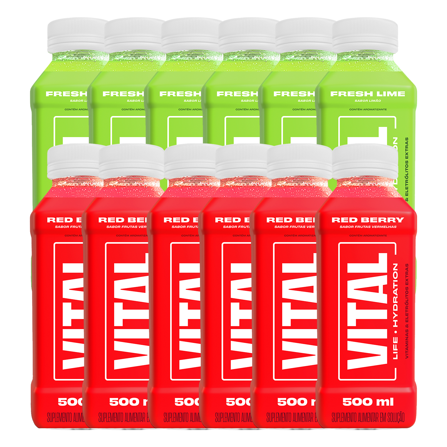 VITAL HYDRATION DRINK - MIX PACK (12un)