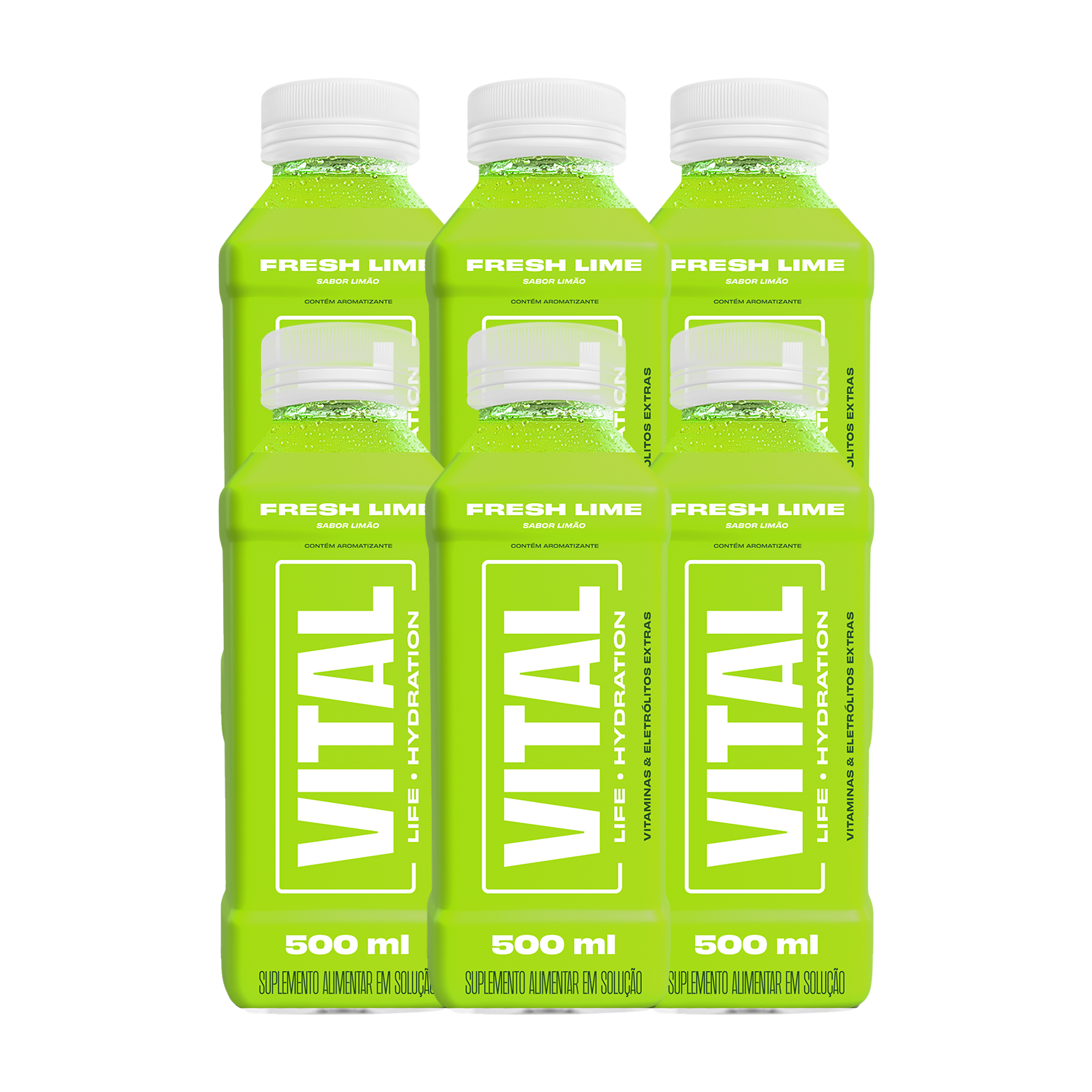 VITAL HYDRATION DRINK - LIME PACK (6un)