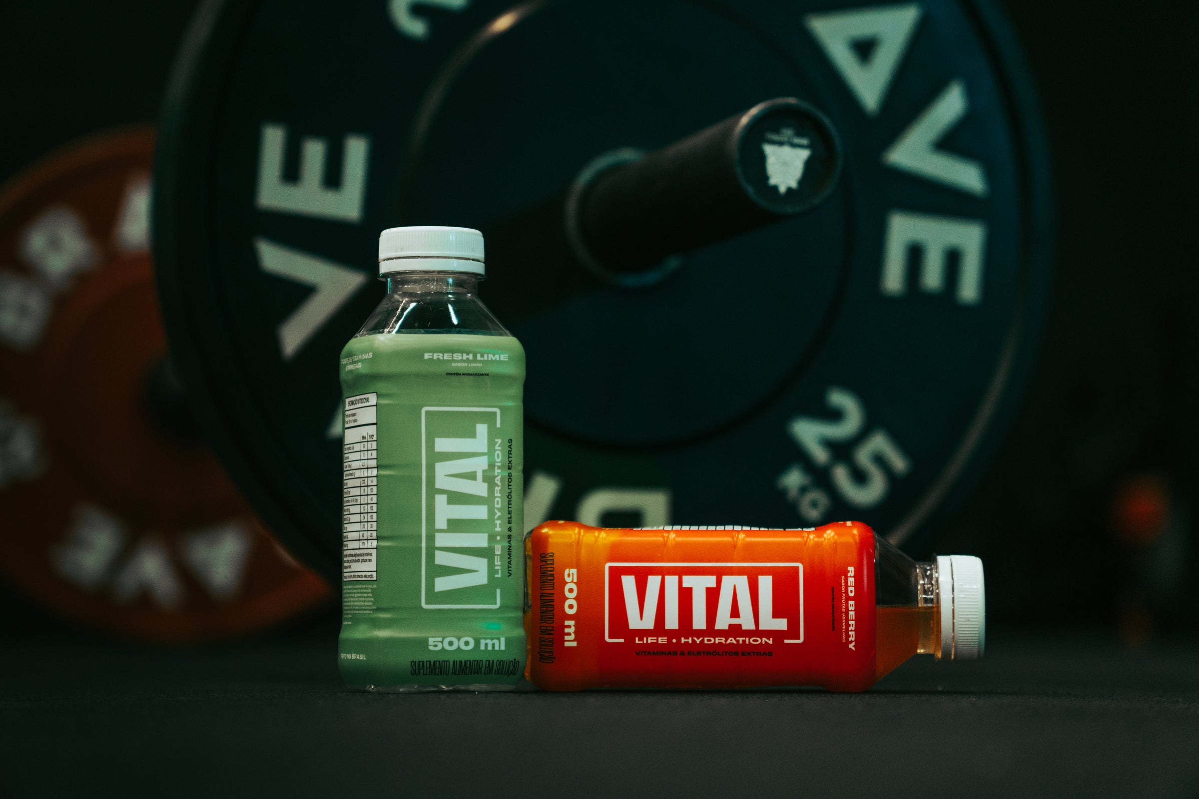 Atleta treinando, representando a energia da Vital Life