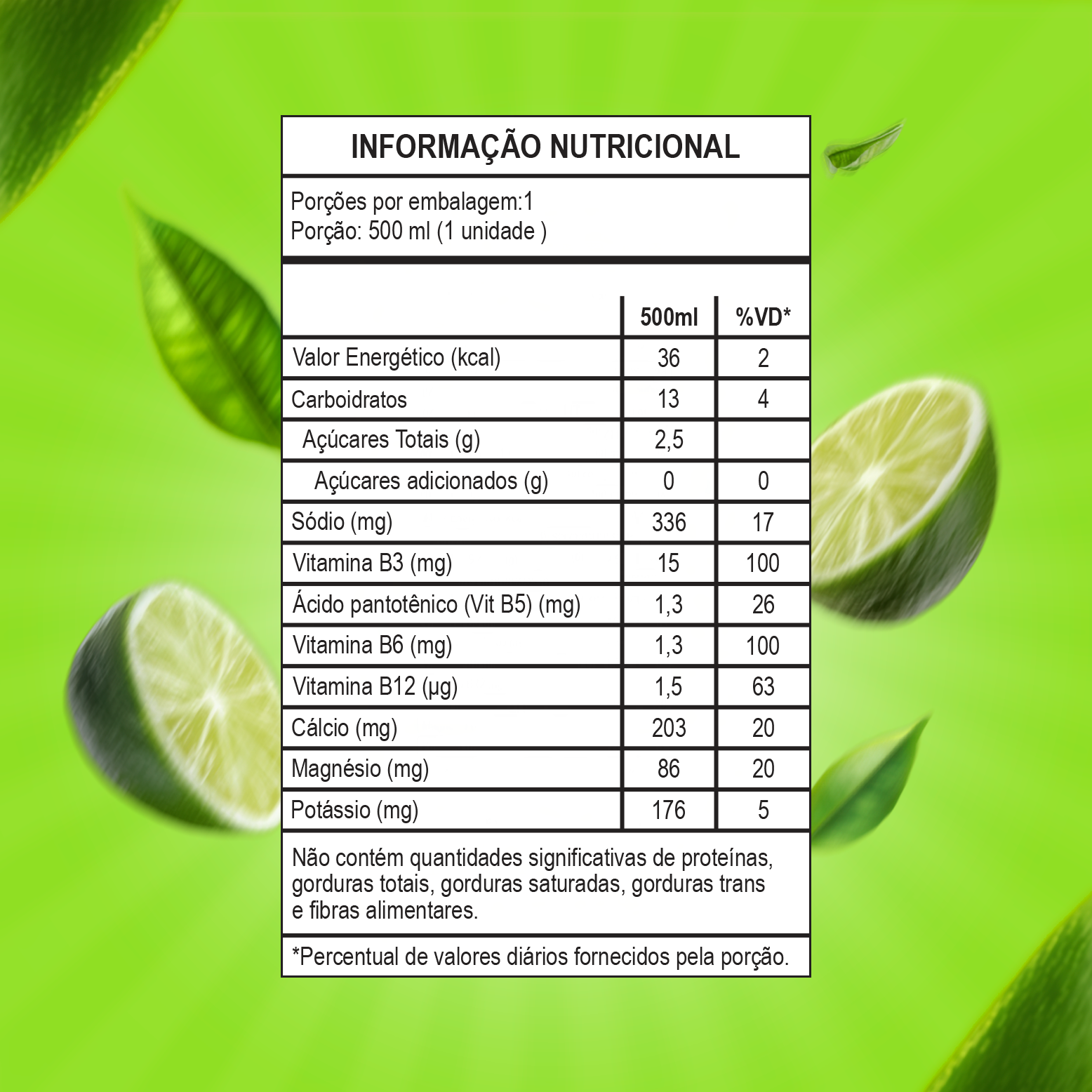 VITAL HYDRATION DRINK - MIX PACK (12un)